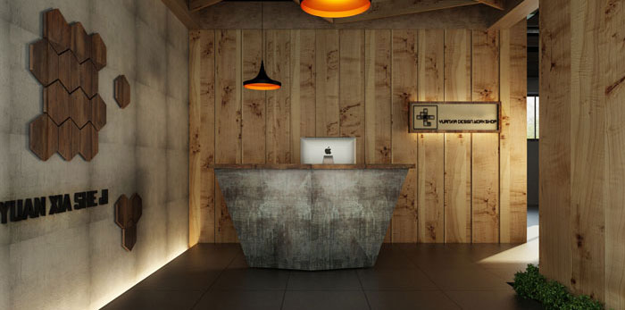 小廠房辦公室裝修設計效果圖