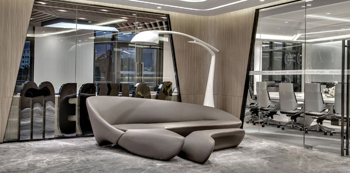 金融科技公司辦公室裝修設(shè)計效果圖