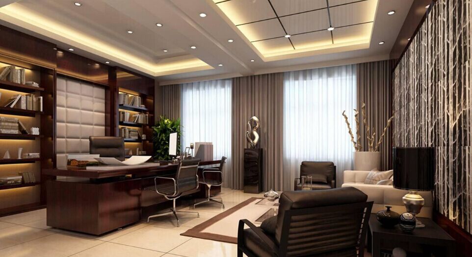 董事長辦公室裝修設計效果圖