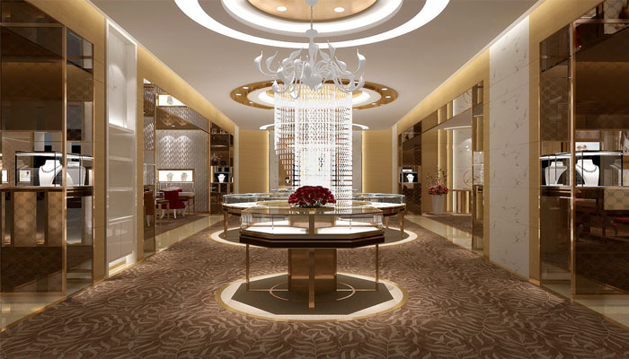 恒潤珠寶店裝修設計