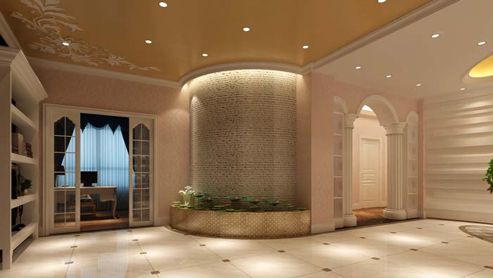 溫馨、浪漫美容院裝修設計案例