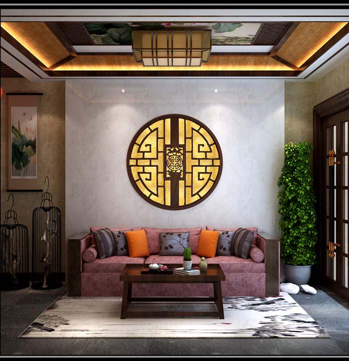 小型美容院接待區(qū)域裝修設(shè)計案例效果圖