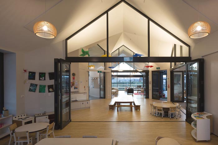 早期兒童服務(wù)中心內(nèi)門裝修設(shè)計案例效果圖