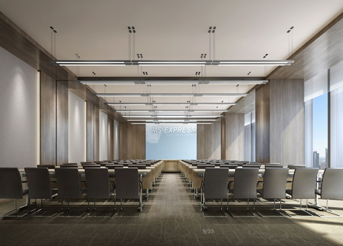 房地產(chǎn)公司辦公室會議室裝修設(shè)計(jì)效果圖