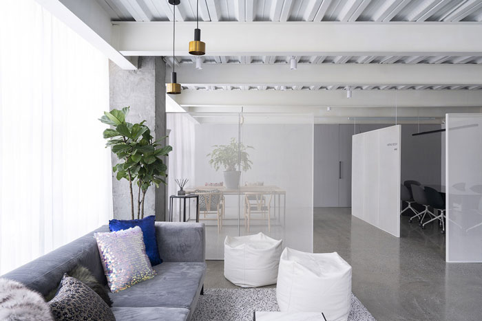 家具公司辦公室洽談區裝修設計效果圖