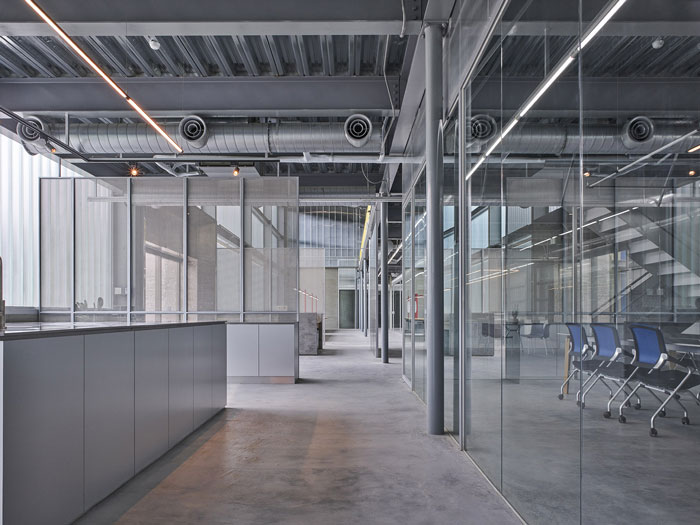 廠房辦公室展覽區域裝修設計效果圖