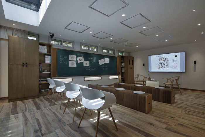 杭州留下辦公室會議室裝修設計效果圖