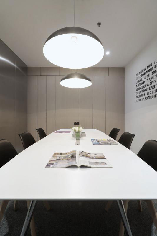 杭州彭埠辦公室會議室裝修設計效果圖