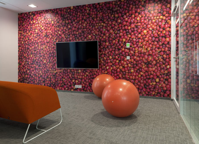 涂料公司辦公室休息區(qū)裝修設計效果圖