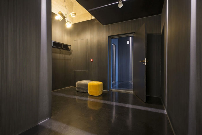 印刷公司辦公室進門區裝修設計效果圖