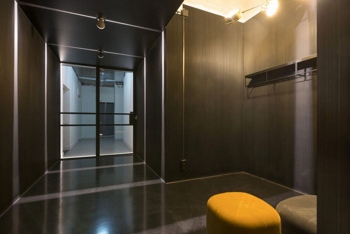 印刷公司辦公室進門區裝修設計效果圖