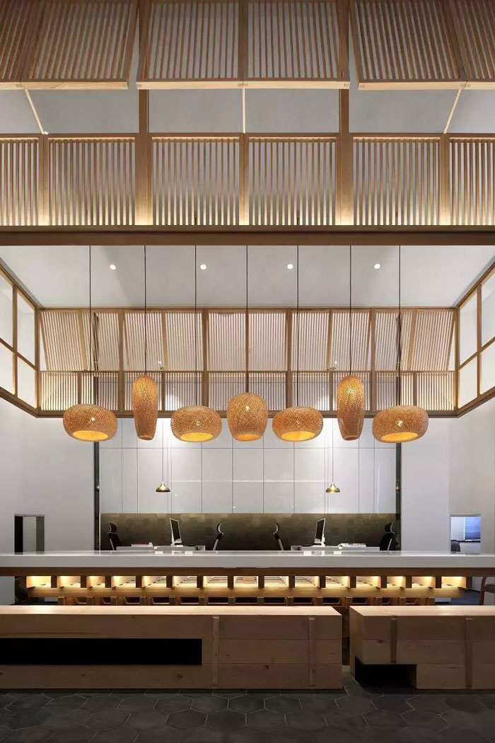 新中式風格辦公室辦公區設計方案