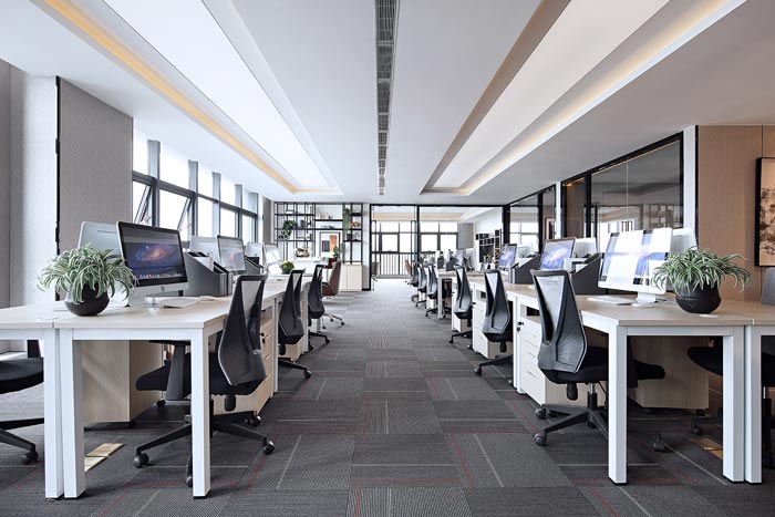 金融公司辦公區裝修設計效果圖