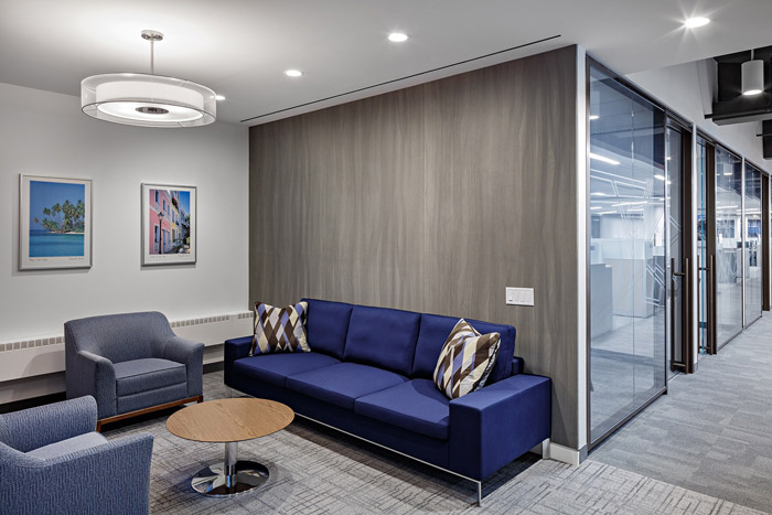 6000平方金融公司交流區裝修設計效果圖