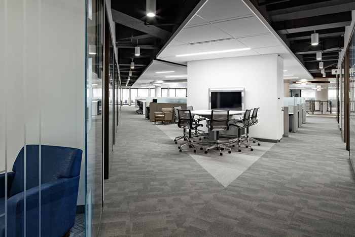 6000平方金融公司洽談區裝修設計效果圖