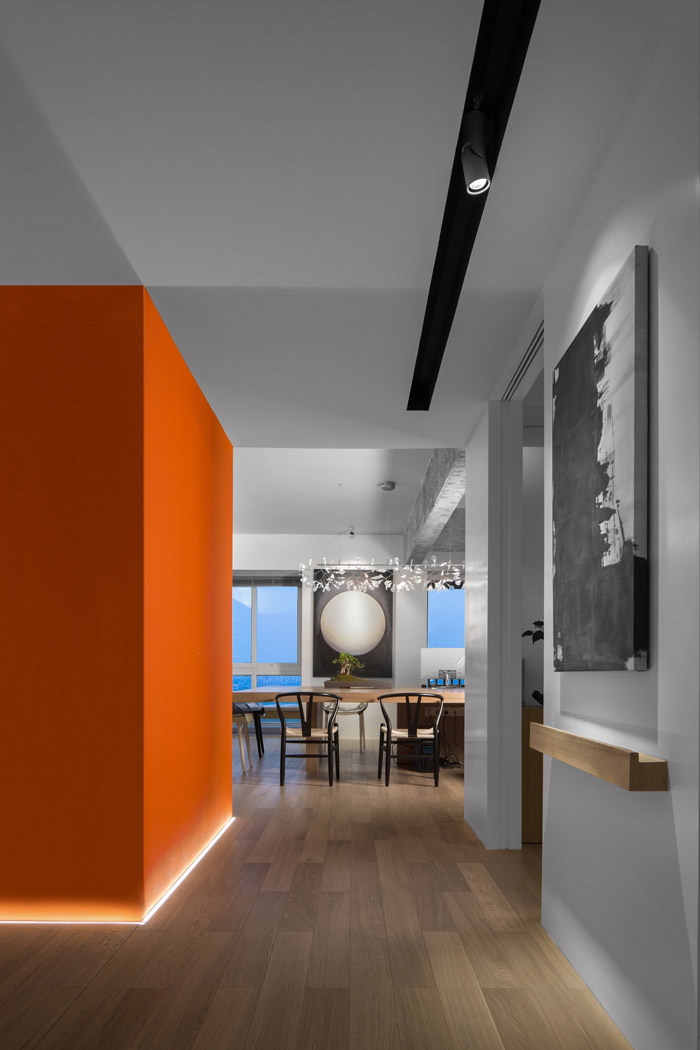 家庭式辦公室入口裝修設計效果圖