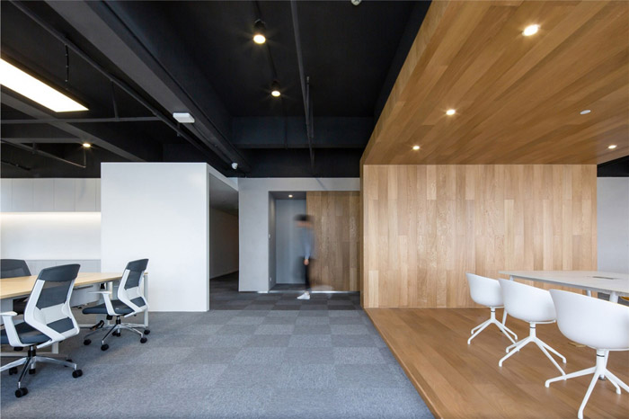 電商辦公室辦公區裝修設計效果圖