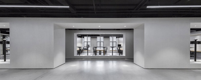 寫字樓辦公室辦公區裝修效果圖