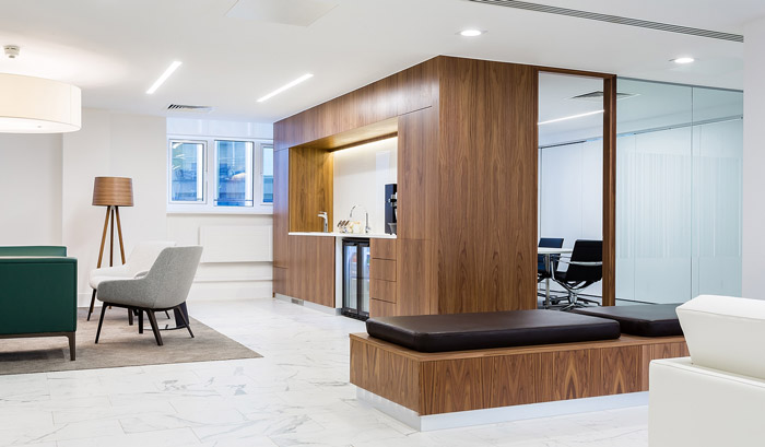 現代風格辦公室過道裝修效果圖
