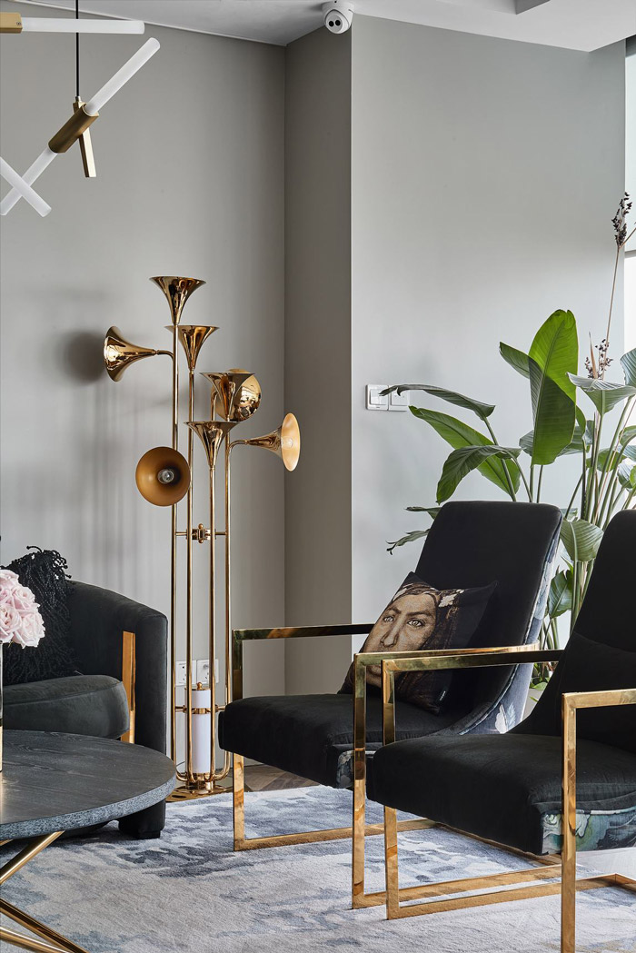 150平方家庭公寓辦公室接待區(qū)裝修設計效果圖