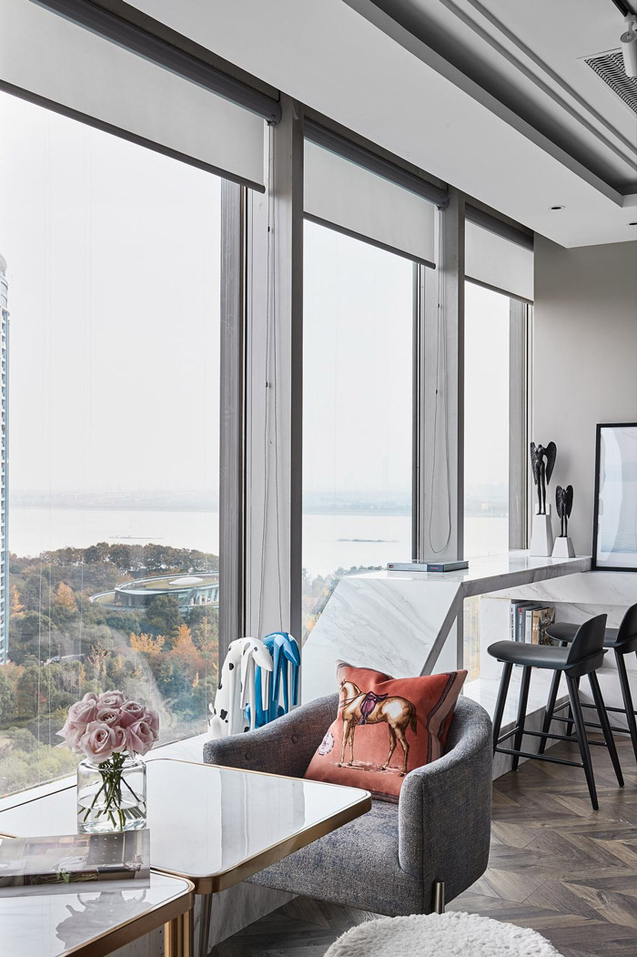 150平方公寓辦公室交流區(qū)裝修設計效果圖