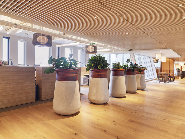 200人辦公室辦公區裝修設計效果圖