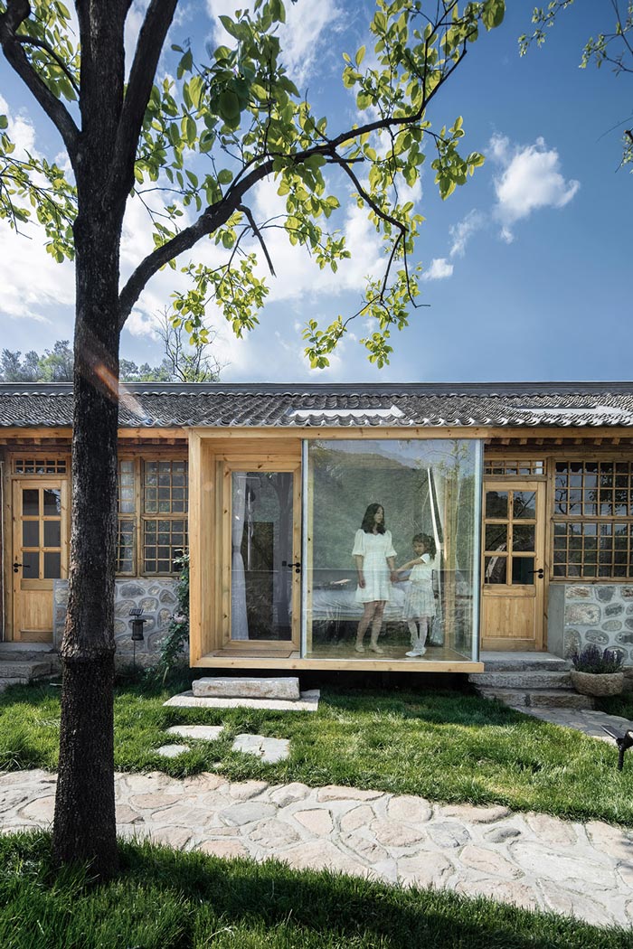 鄉(xiāng)村景區(qū)民宿院景裝修設(shè)計效果圖