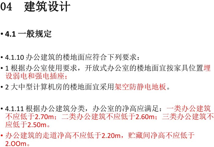 辦公建筑設計規范解讀圖