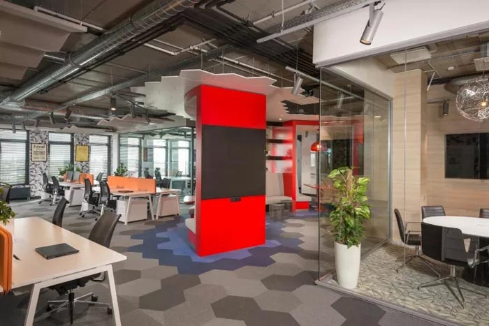 創(chuàng)意辦公空間辦公區(qū)裝修設計效果圖