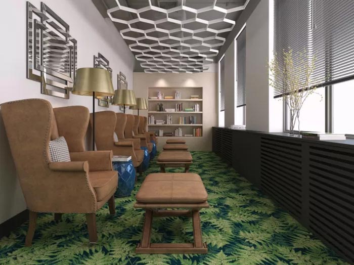 創(chuàng)意辦公空間閱讀區(qū)裝修設計效果圖