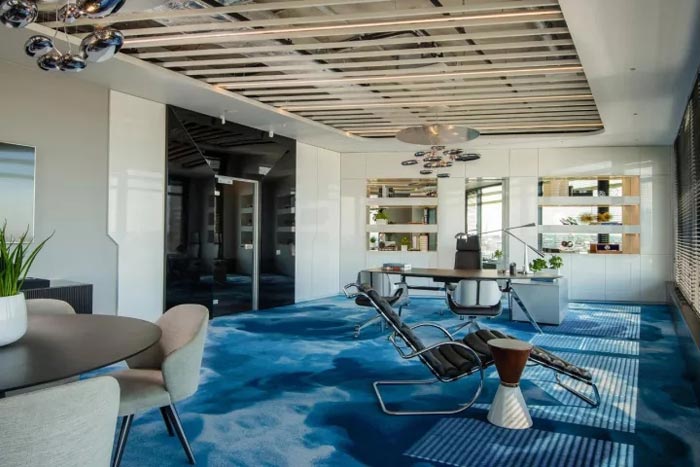 創(chuàng)意總經(jīng)理辦公室裝修設計效果圖